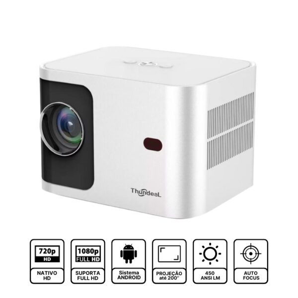 Projetor ThundeaL TD91 Full HD 1080P - 5G WIFI Android